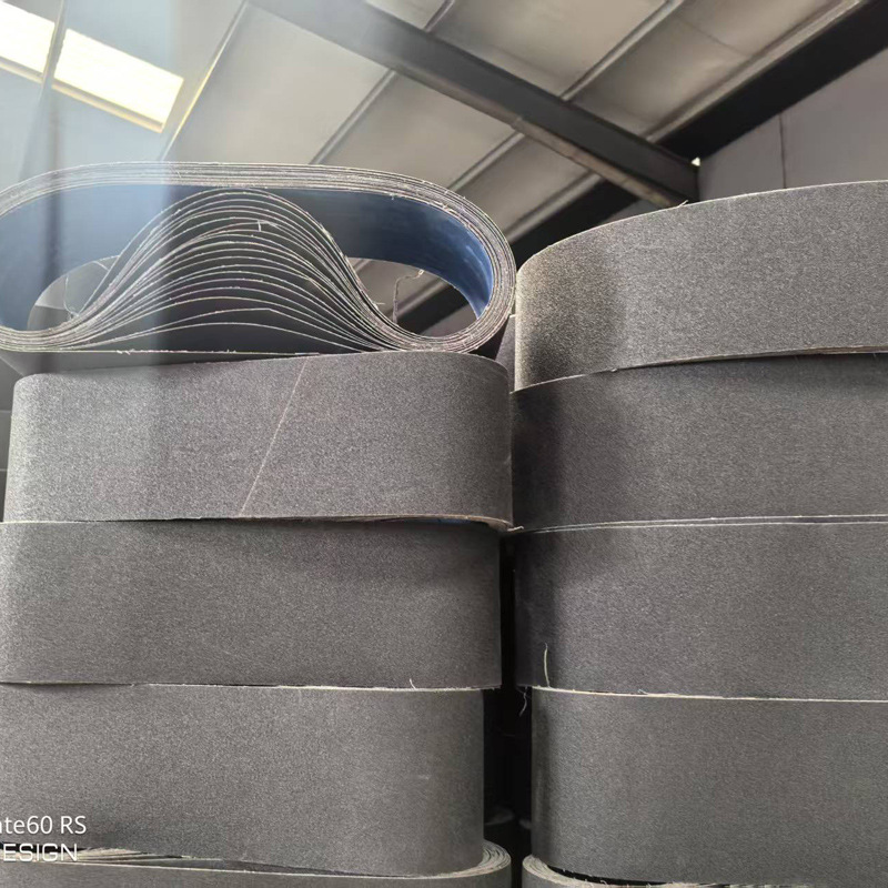 厂家直供 1200*140砂带 黑砂 板材砂带木制品抛光打磨碳化硅不锈
