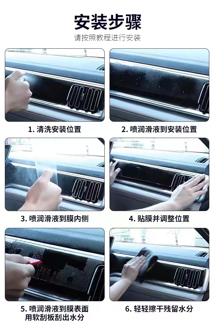 Volkswagen Id3 Special Interior Film Central Control Screen Protection Tpu Film 23 Protection Modified Decoration Car Interior Supplies 24