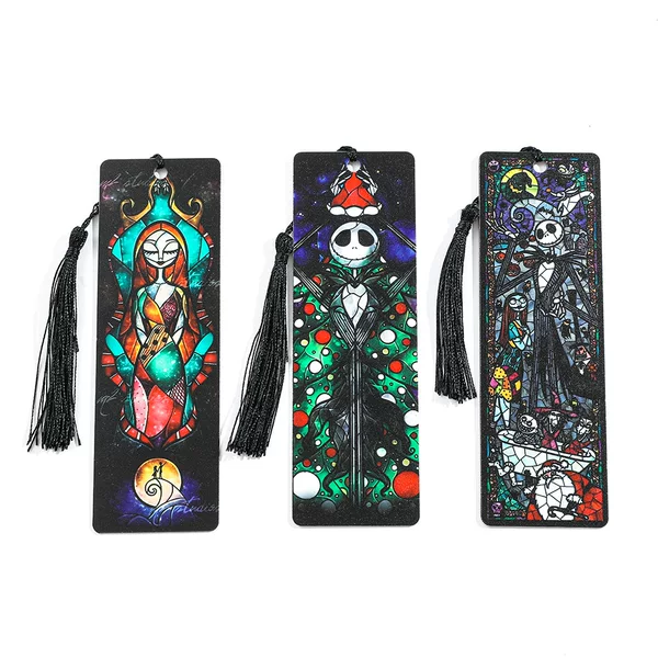 Cross Border Halloween Bookmark Christmas Night Cry Bookmark Decorations Holiday Decoration DIY Hanging Accessories