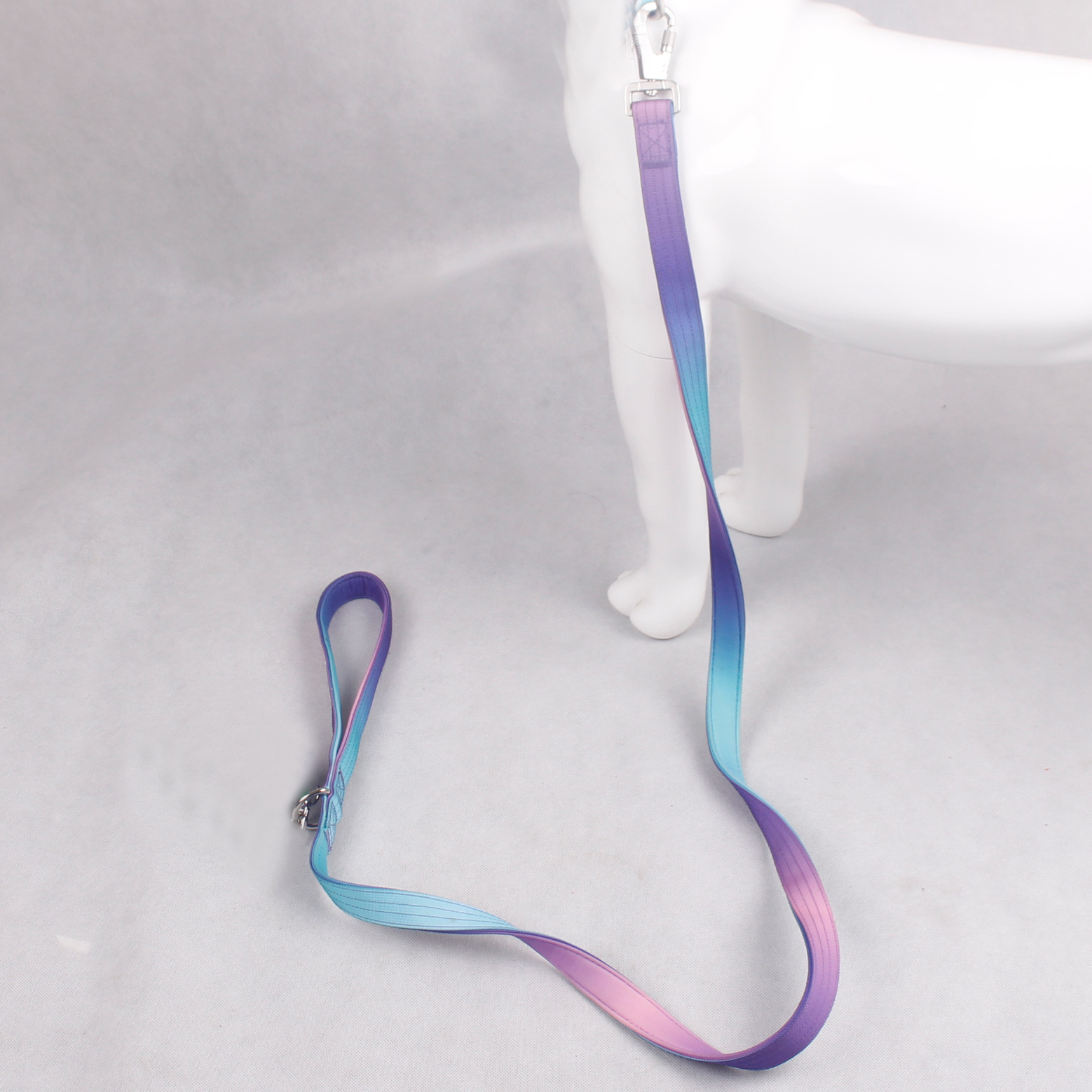 Correa para Perro en Existencia, Collar Táctico, Arnés, Color Degradado, Suministros para Mascotas, Correa de Entrenamiento para Perros Medianos y Grandes, Transfronterizo