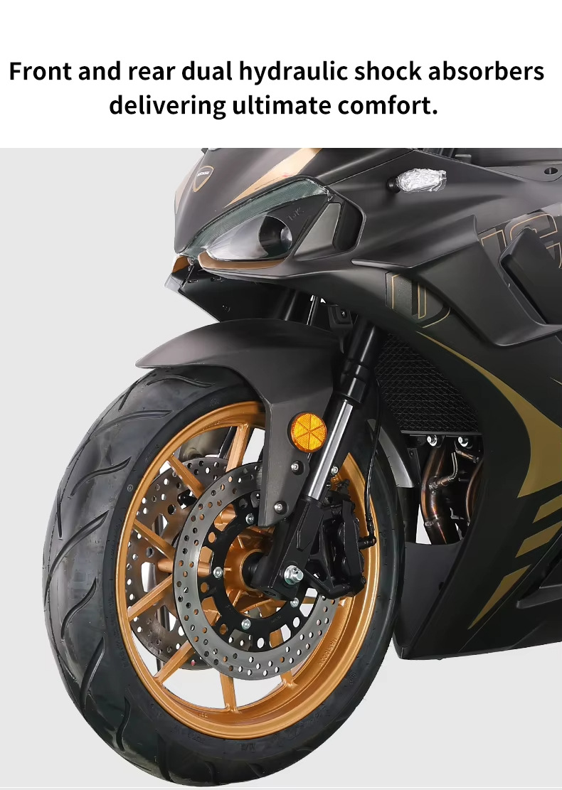 Construction of Dk200/250/400Cc Motorcycle, Motorcycle, Sports Car, Single-Cylinder Water/Oil-Cooled Ducasen Cross-Border Motorcycle