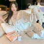 娃娃领春秋卡通可爱家居服