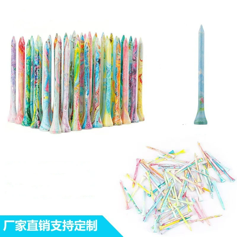 Трансграничные горячие продажи гольф-гвозди Красочный мяч Tee мяч мяч golf гвоздь мяч шатер упражнения аксессуары