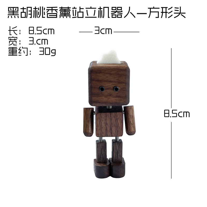 站立机器人车载香薰摆件 为爱车增添科技感趣味装饰|undefined