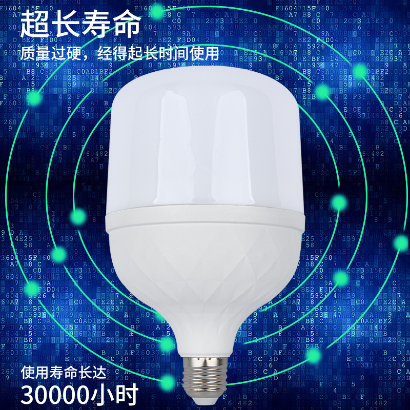 Bombilla led de ahorro de energía del hogar Super brillante E27 tornillo de luz blanca bayoneta B22 antigua fábrica supermercado bombilla de alta potencia