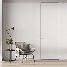 无框门隐形门暗门极窄边框室内生态铝蜂窝木门涂料门极简卧室房门