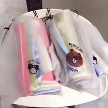 小熊8条装婴幼儿童纯棉高密三层纱布毛巾柔软可爱卡通幼儿园小童