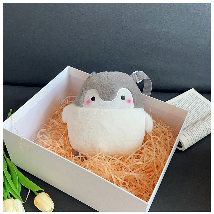 2023 Fashionable new cute cartoon children's trendy bags, plush bags, single-shoulder bags, animal bags, coin purges, and cosmetic bags undefined