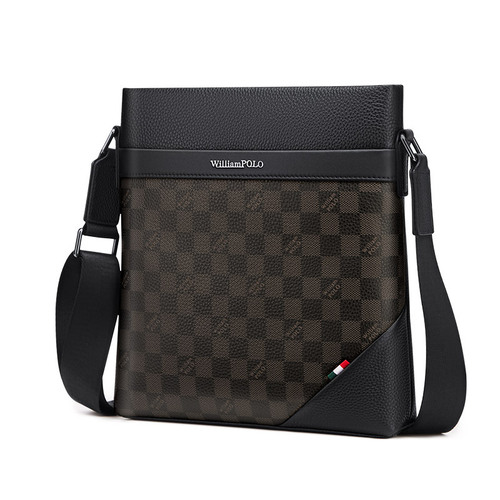 Emperor Paul Briefcase Men's Genuine Leather Computer Bag Cowhide Shoulder Bag Men's Messenger Bag Men's Bag Wholesale