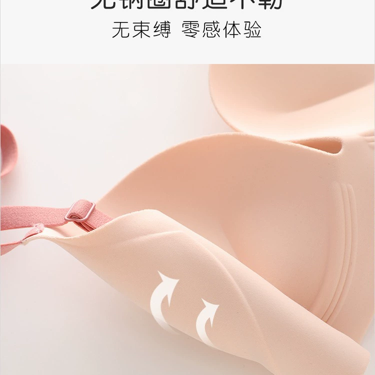 Push‑up wireless bra Rabbit, molded medium‑thick cups, sizes 32/70AB–38/85AB