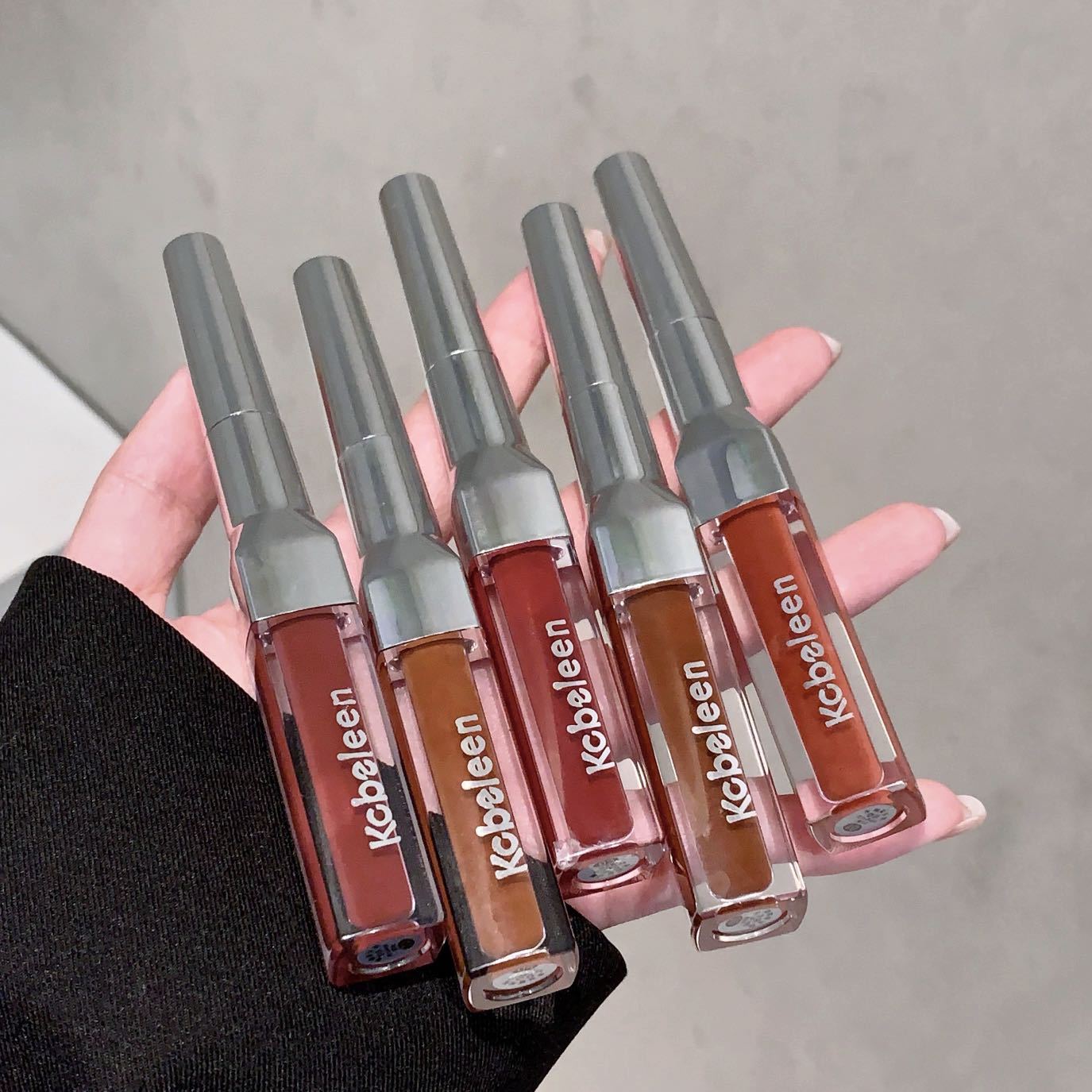 kobeleen double-headed lip gloss pen matte mirror surface two-in-one Lipstick velvet Fine, moist and chubby lip liner pen undefined