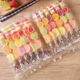 众星串烧软糖串串糖棒棒糖水果味软糖288g袋装独立包装糖果零食