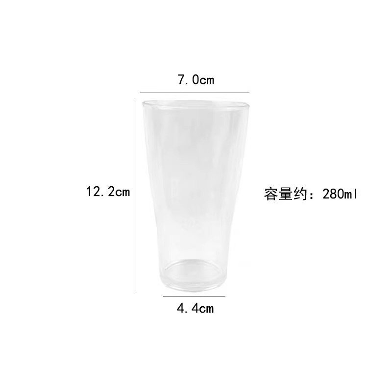 アクリルカップ透明プラスチックストレートカップレストランホテルティーカップ飲料ジュースカップ落下防止商業|undefined