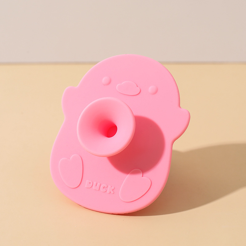 Cepillo de champú de silicona para bebés Cepillo de limpieza de baño para bebés multiusos Cepillo de masaje de descalcificación para bebés