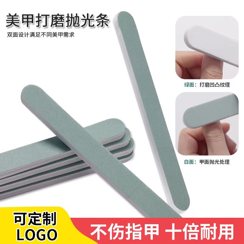 New long round nail polishing strip wiping silver rod nail tools double-sided polishing nail polishing rubbing strip New long round nail polishing strip wiping silver rod nail tools double-sided polishing nail polishing rubbing strip