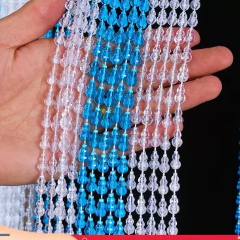 Door curtain with beads, crystal bead curtain, no-drill installation, suitable for entryway, foyer, partition curtain, mosquito and fly barrier, decorative curtain Door curtain with beads, crystal bead curtain, no-drill installation, suitable for entryway, foyer, partition curtain, mosquito and fly barrier, decorative curtain