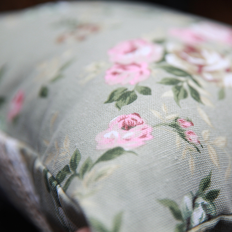 Bordado DIY paquete de material hecho a mano Cruz puntada pareja almohada boda de dibujos animados coche almohada cojín cubierta Rosa amor