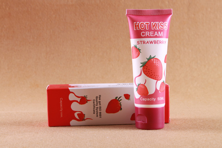 Sexobjekte für Erwachsene, wasserlösliches Gleitmittel mit Erdbeergeschmack, 50 ml, Oral Relish, Körpergleitmittel_voghion.com