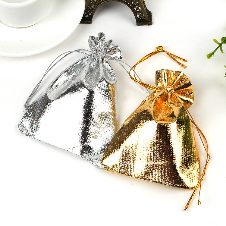 Simple Style Solid Color Cloth Jewelry Packaging Bags display picture 2