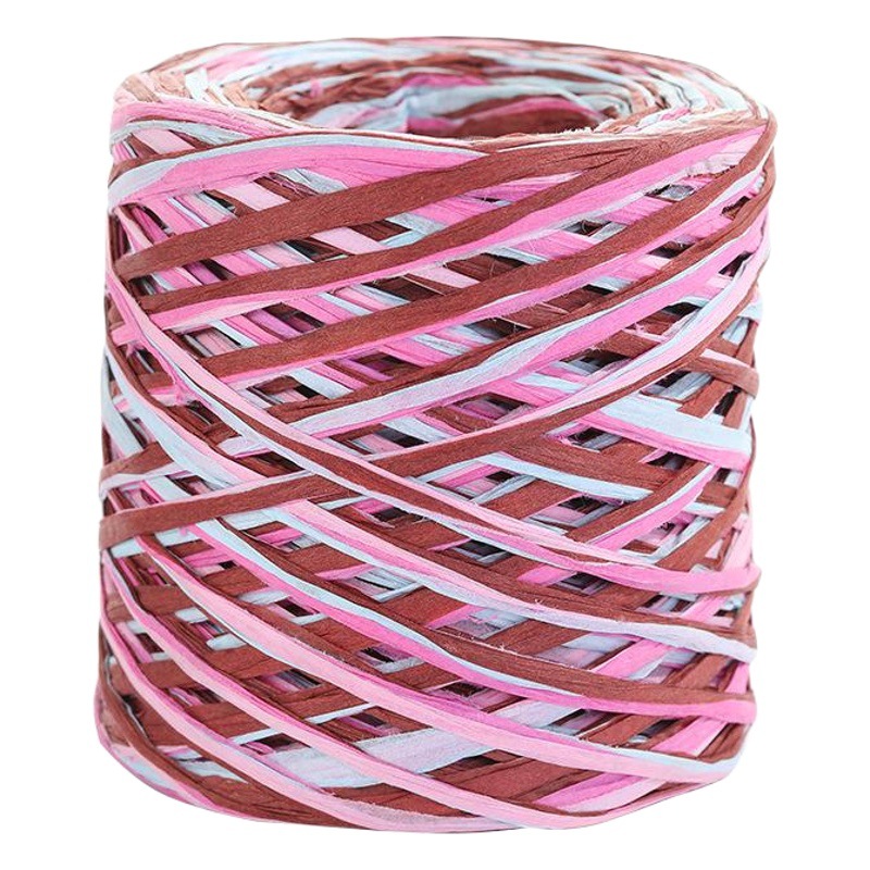 200 m kindergarten cuerda tejida a mano color Lafite cuerda de papel para hornear cinta de embalaje DIY tejida a mano