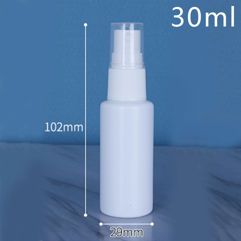 現品10-100ml白色スプレーボトル側噴式白色プラスチック細霧スプレーボトル携帯用日用分注ボトル|undefined