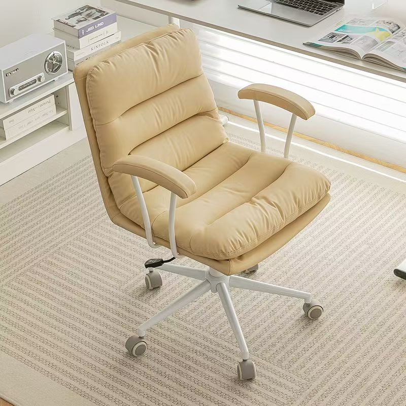 Casual Computer Chair for Home Use, Comfortable for Long Sitting, Desk Chair with Backrest for Study, Office, Writing, Student Adjustable Swivel Chair Casual Computer Chair for Home Use, Comfortable for Long Sitting, Desk Chair with Backrest for Study, Office, Writing, Student Adjustable Swivel Chair