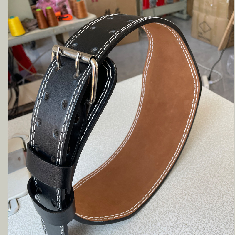 Directo de fábrica fitness cinturón Squat hard pull deportes equipo protección pu material culturismo levantamiento pesas fábrica fuente