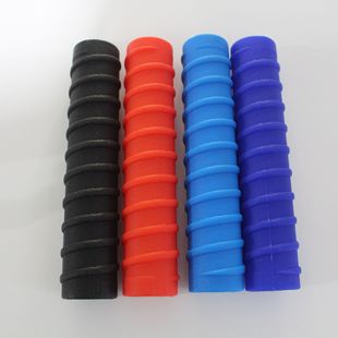 Wholesale Supply kayak silicone handle cover 30mm non-slip waterproof paddle handle cover printable logo