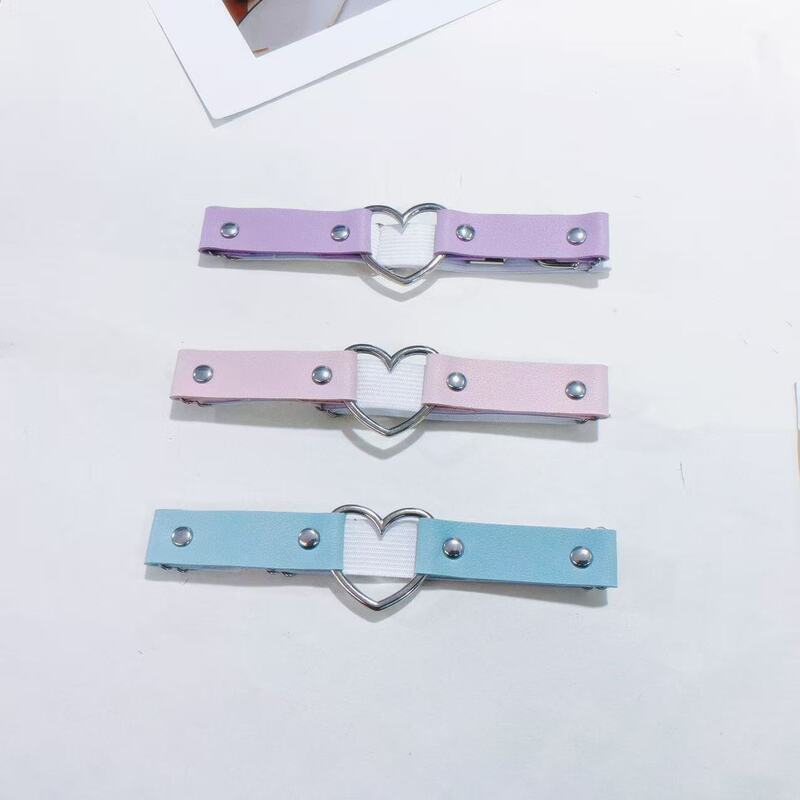 European and American Punk Style Personalized Heart-Shaped Leather Leg Chain, High-Elastic Thigh Ring Garter Belt for Street Dance European and American Punk Style Personalized Heart-Shaped Leather Leg Chain, High-Elastic Thigh Ring Garter Belt for Street Dance