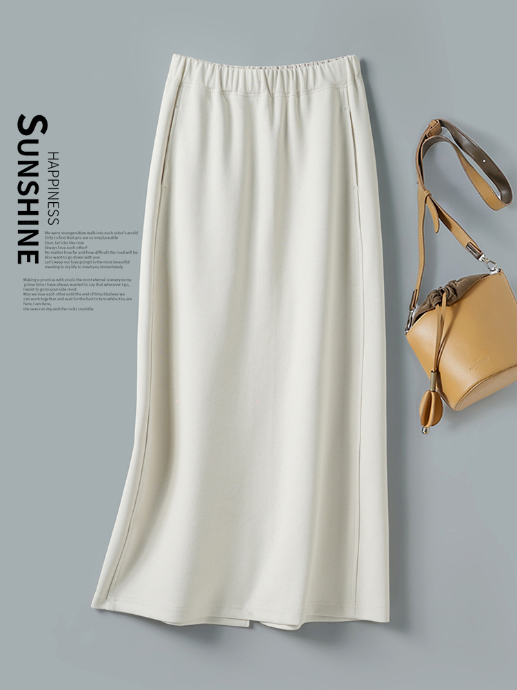 White long sports spring summer skirt