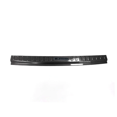 Welcome Pedal Trunk Rear Guard – Dekorativ pedal başlıqları - 1-piece-of-outer-rear-guard-abs-carbon-fiber-texture-applicable-to-2024-dark-blue-g318