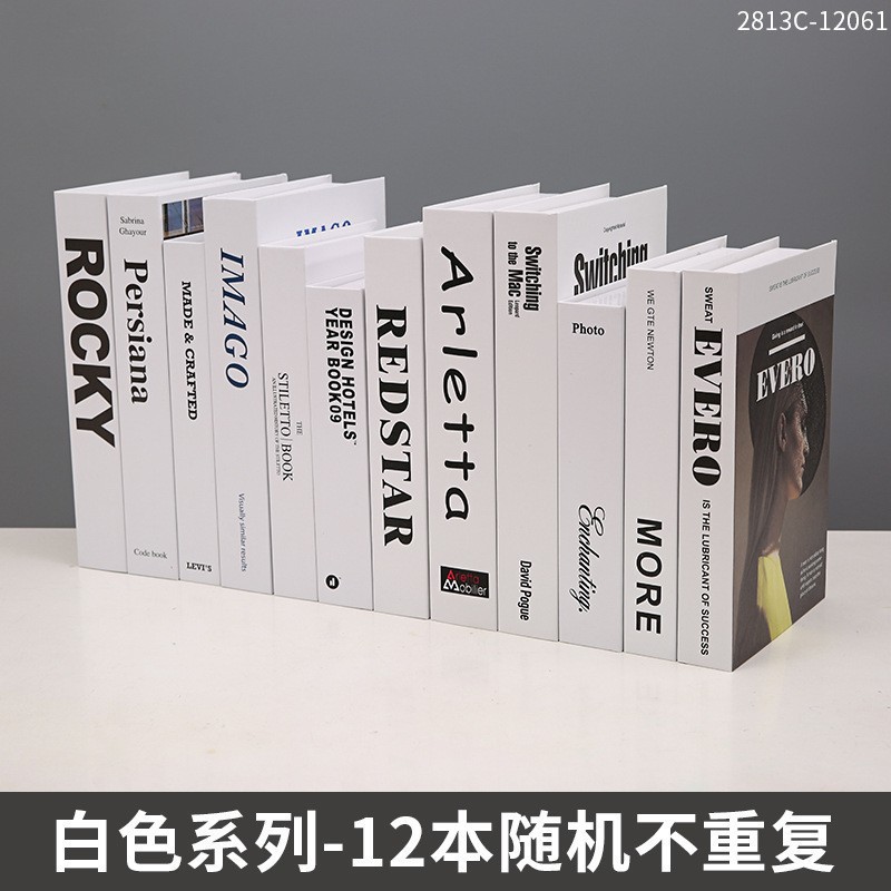 2813C-12061-White Series-12 libros intentan no repetir