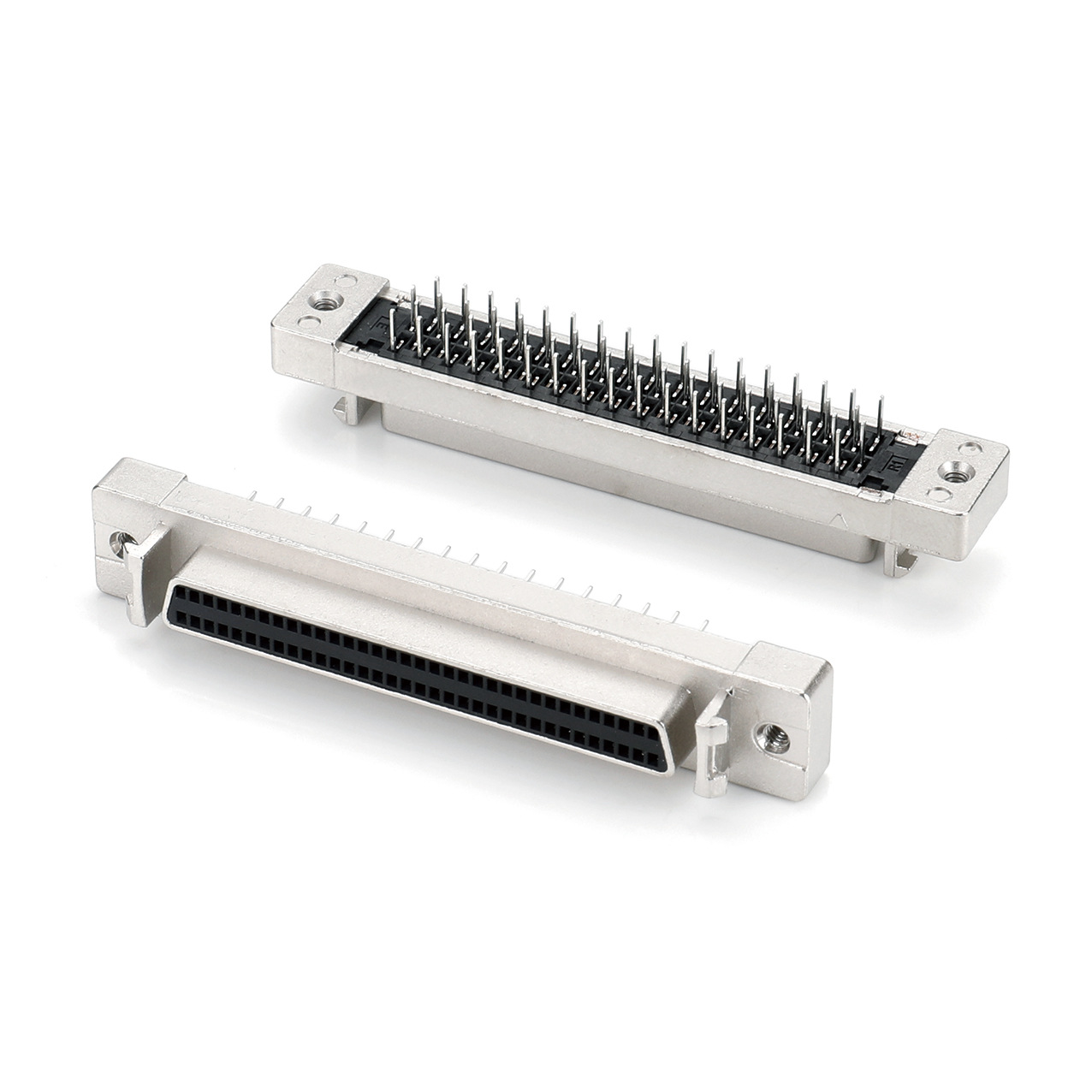 SCSI II 100P母座直插,HPDB 100P母头插板,Lineconn