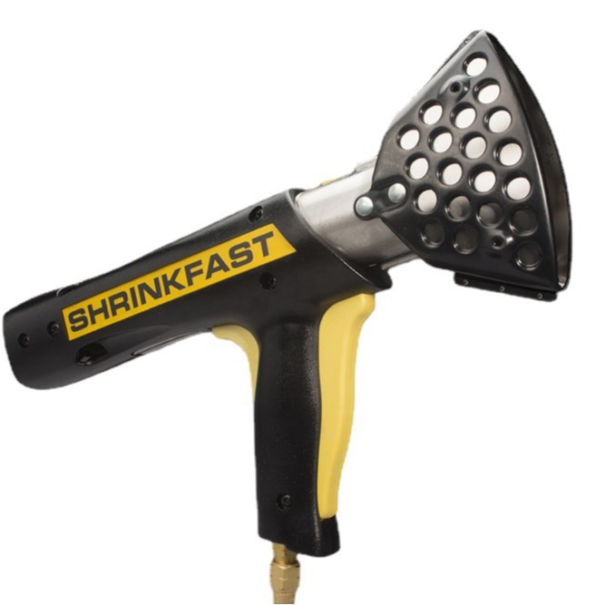 Pistola de termocontracción a gas americana shrinkfast998, pistola de pulverización para película termocontraíble, herramienta de termocontracción para película de PE, piezas de repuesto.