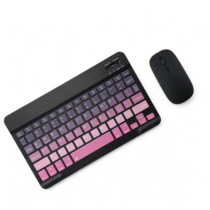 Suitable for Apple, Huawei, Xiaomi, Samsung Tablets, Wireless Keyboard, Wireless Bluetooth Keyboard and Mouse Set, Small Language Versions Suitable for Apple, Huawei, Xiaomi, Samsung Tablets, Wireless Keyboard, Wireless Bluetooth Keyboard and Mouse Set, Small Language Versions