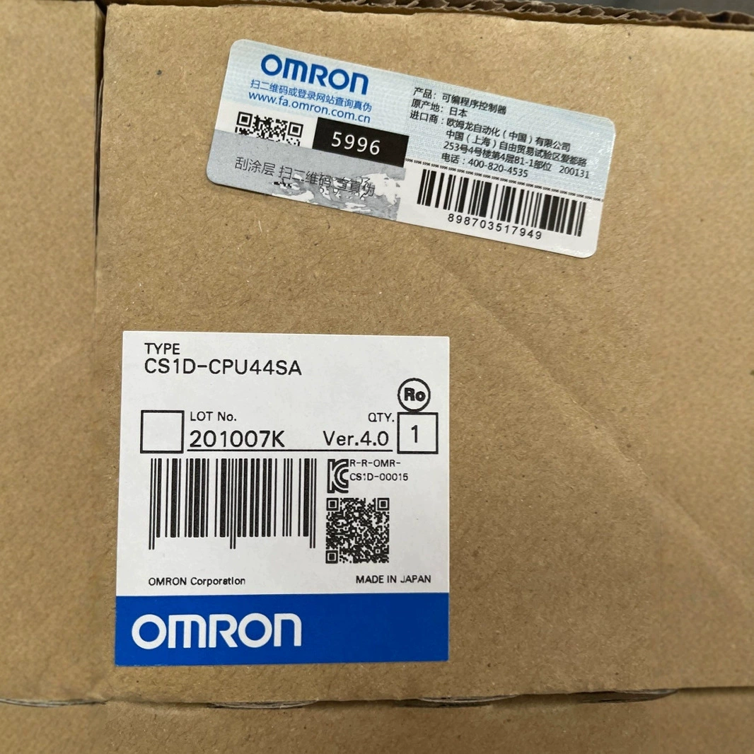 Японский OMRON CS1D-CPU44SA новый оригинал аутентичный