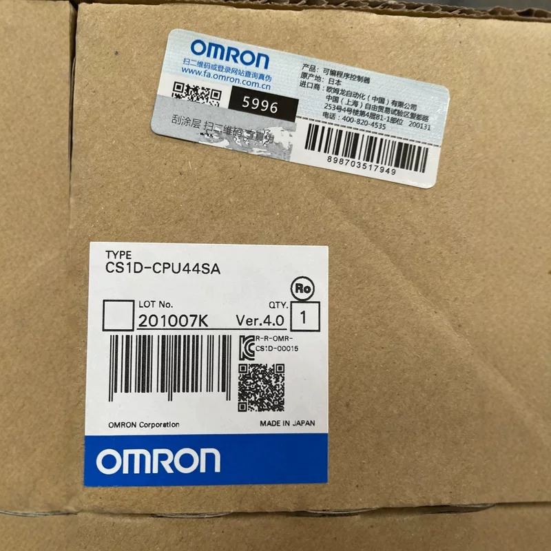 Японский OMRON CS1D-CPU44SA новый оригинал аутентичный