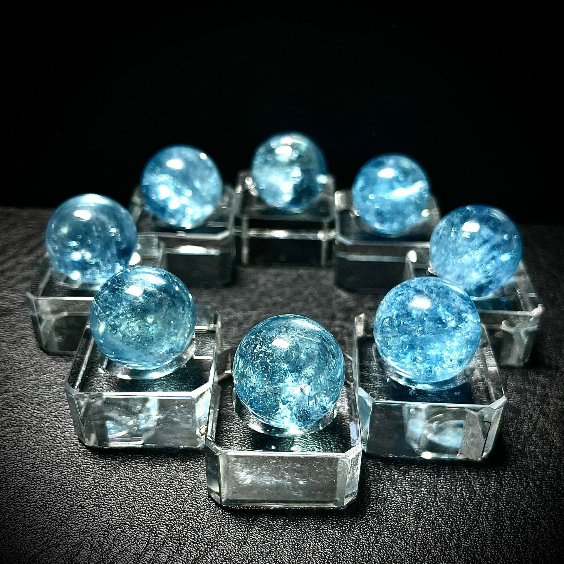 [Jin Xi Hui] Natural Aurora 23 Crystal Bracelet Tanzanite Starshine Backbone Bluestring Koi Glue Bracelet