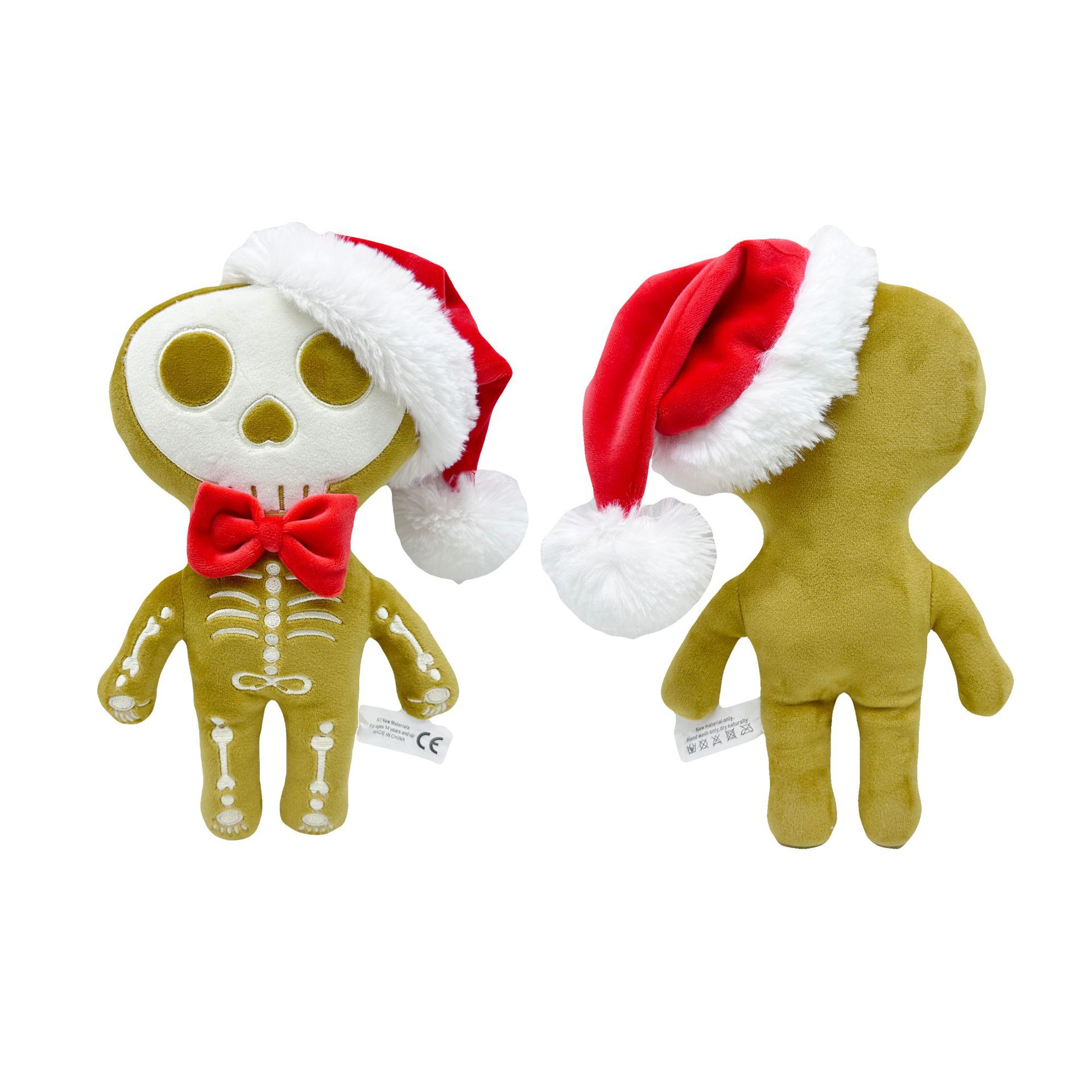 Neu Zombie Skelett Plüsch Halloween Weihnachten Skelett Lebkuchen Mann Plüsch_voghion.com
