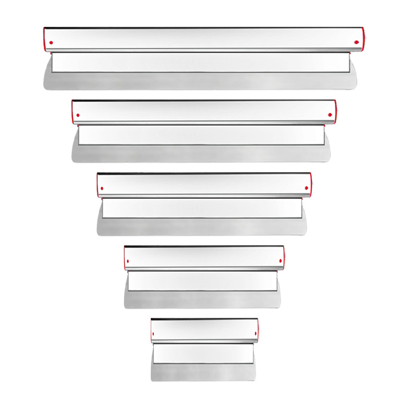 [Suporte a la personalización] acero inoxidable aleación de aluminio nivelación raspadora masilla raspadora nivelación grises productos calientes transfronterizos