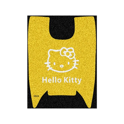 Wire Rings, Waterproof and Anti-Slip – Electric vehicle foot mat - mavericks-m1-yellow-hello-kitty