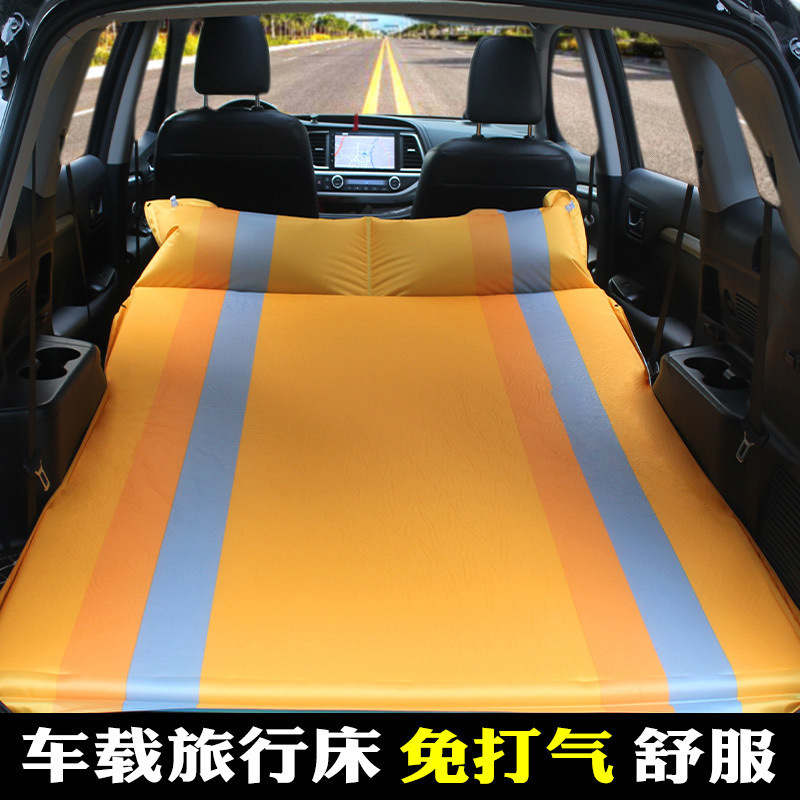 車用エアマットレス、旅行用ポータブルSUV昼寝リアエアマットレス、車用エアマットレス、分割ドライバースリーピングマット|undefined