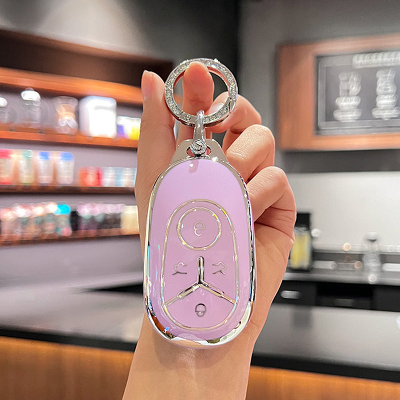 스타 위시 [실버 엣지 퍼플] 싱글 쉘 + 다이아몬드 반지