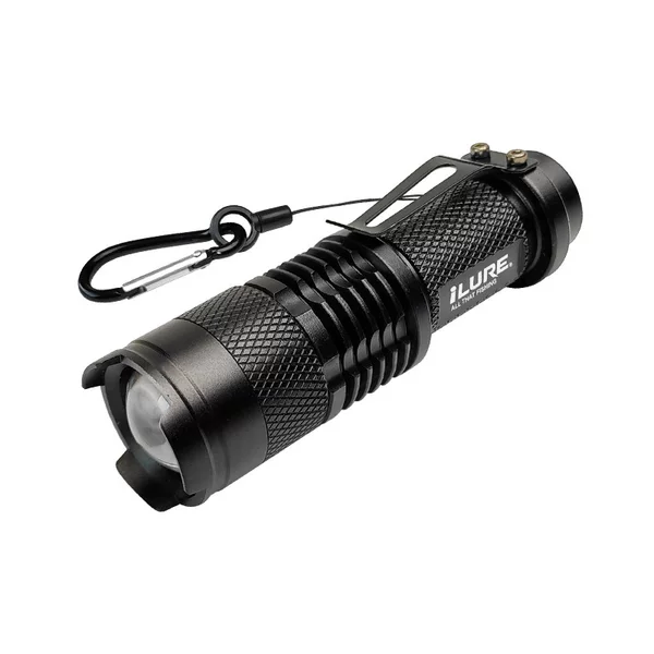 Factory direct mini dimming flashlight outdoor camping household mini flashlight dimmable zoom flashlight