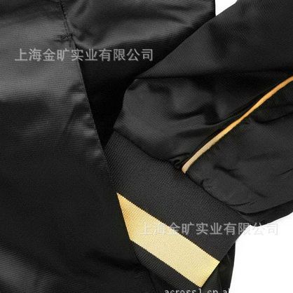 针织面料色织横机罗纹布运动服领口袖口下摆低弹丝氨纶彩条罗纹