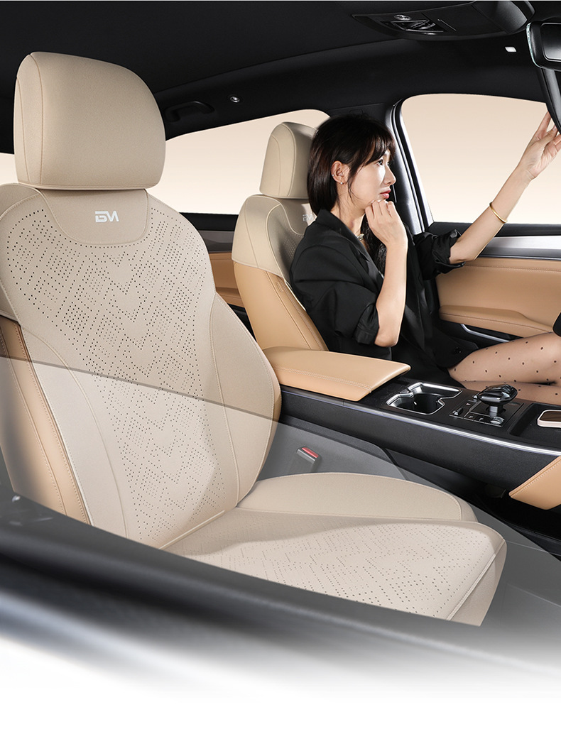 BYD Song LDMI Special Seat Cover Semi-enclosed Breathable Perforated Fur Cushion Song ldmi Four Seasons Seat Cover