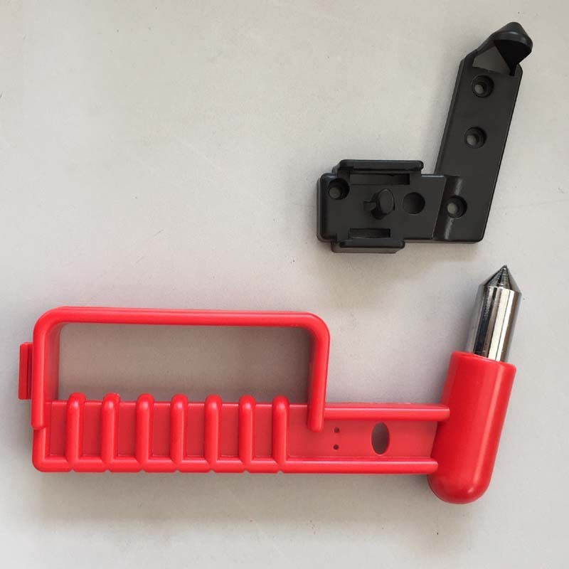 Car Safety Escape Hammer, Car Window Breaker, Glass-Breaking Tool, Multi-Functional Fire-Fighting and Life-Saving Emergency Window-Breaking Hammer