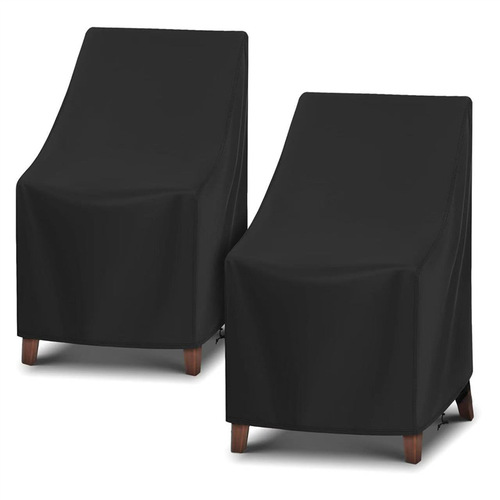 Chair cover 210d silver coated oxford cloth waterproof dustproof sunscreen indoor and outdoor furniture waterproof sunscreen dustproof cover
