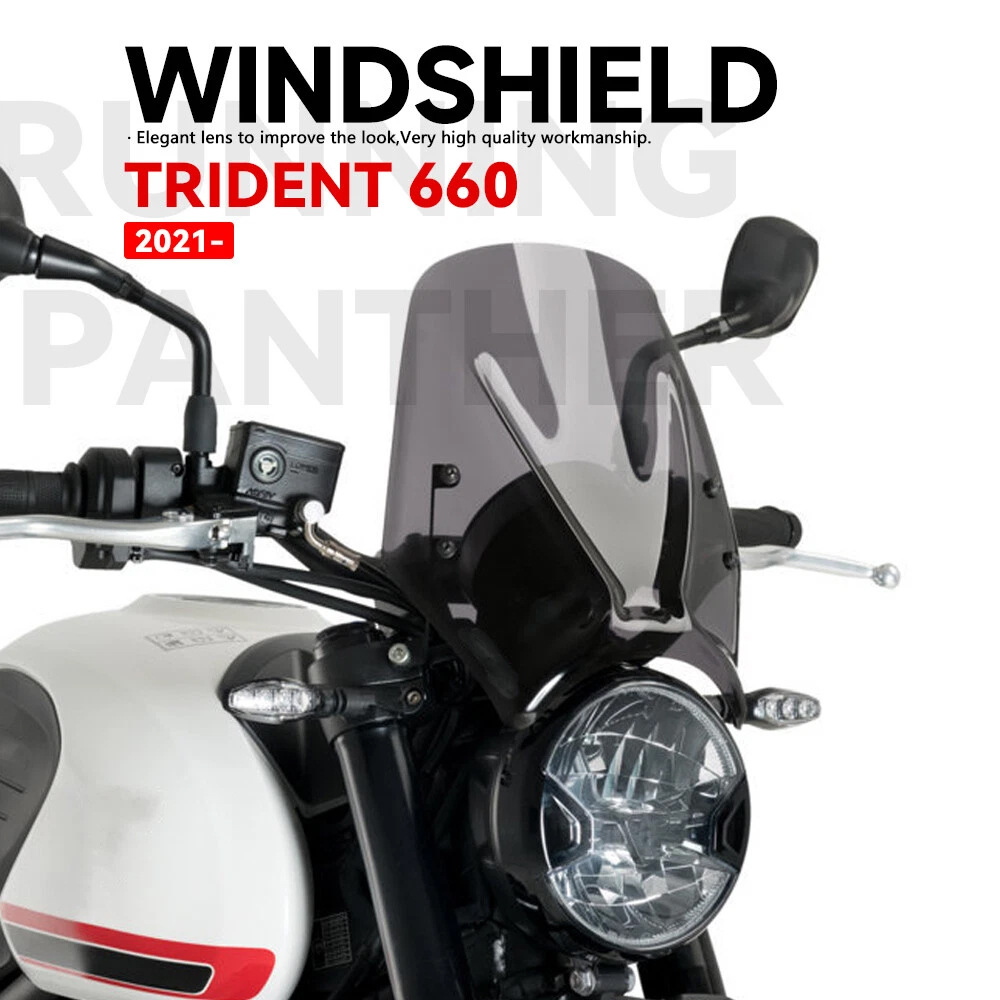 Suitable for Triumph Trident 660 2021 2022 New Windshield Front Windshield Deflector Fairing