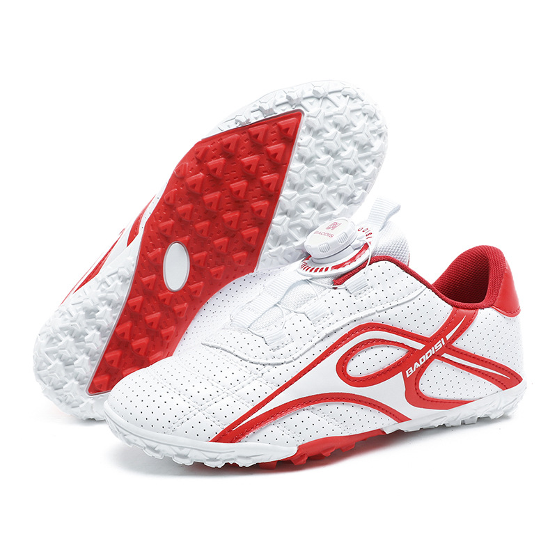 White and red broken nails 369